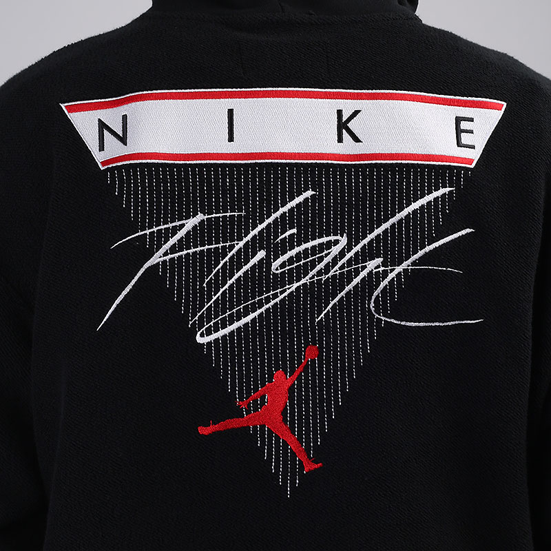 Мужская толстовка Jordan Flight Pullover Hoodie (CZ1205-010)  - цена, описание, фото 6